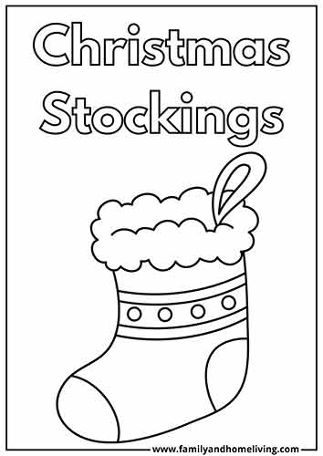 Christmas Coloring Pictures For Kids (Free Printable Sheets)