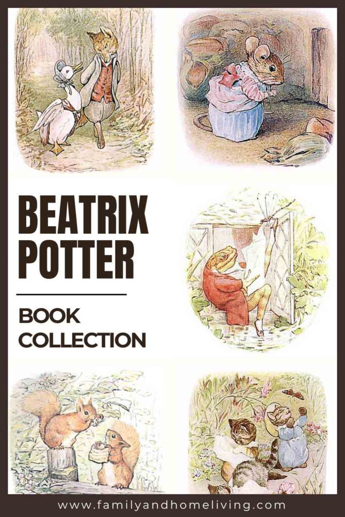 Beatrix Potter Books Pinterest Pin