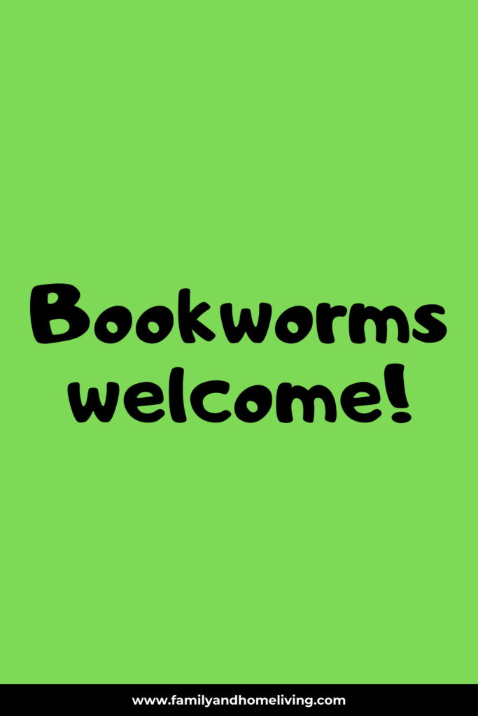 bookworms welcome