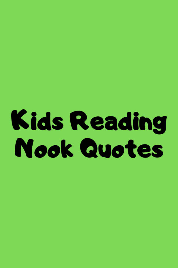 Reading nook quotes for kids header