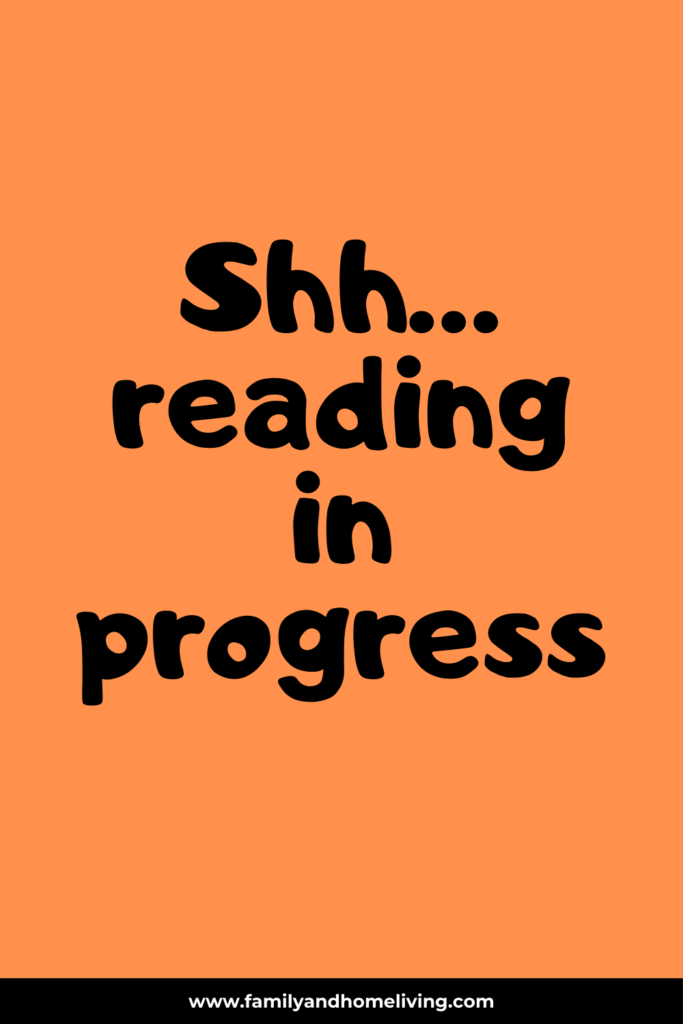 shh reading in progress